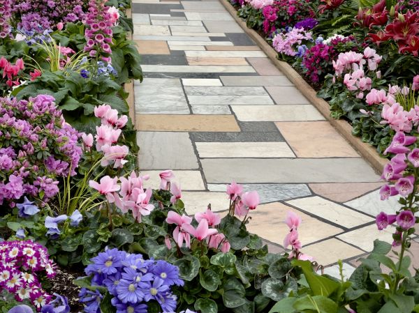 Garden Path Installation in West Chester