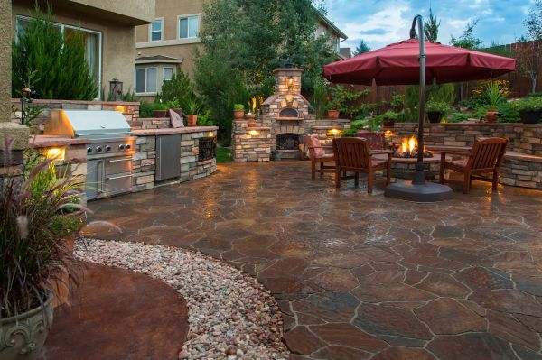 Stone Patio Construction in West Chester
