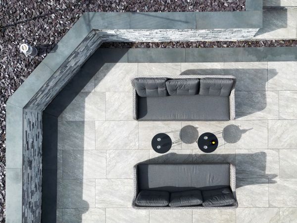 Porcelain Patio Installation in West Chester