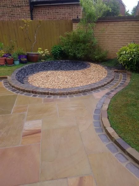 Sandstone Patio Installation in West Chester